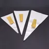 Clear Celophane Bag Saco de Cone Transparente Candy para Festas de Aniversário de Casamento DIY Bolsa Bolsa de Plástico Plástico de Pipoca 50pcs/Conjunto