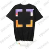 Camisetas Masculinas Agasalhos Off T-shirts Offs Branca Irregular Arrow Summer T-shirt Solta de Manga Curta para Homens e Mulheres Estampado Letra x nas costas Estampado