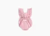 Bbaby Girl Clothing Romper Square Collar Ärmlös Solid Färger Rompar 100% Bomull Högkvalitativ Spädbarn Kläder