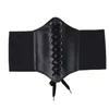 Cinture per donna in vita corsetto larga PU cintura corpo cuoio cintura in pelle alta vita dimagrante a forma di cintura elasticizzata in vita regolabile abito da ceinture regolabile