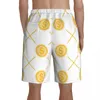 Shorts pour hommes Dollar Sign Board Golden Money Bathing Trunks Polyester Pattern Men Swim TrunksMen's