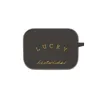 AirPods Pros hoofdtelefoonkussens Zwart goud transparante gelukkige headset case luckys beschermdeksel voor draadloze Bluetooth -headsets case goed