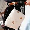 DIAPER Väskor björn broderi Baby Nappy Bag Salvagn Diaper Caddies Väskor Portable 220823