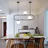 Hängslampor upphängning Golden Lights Metal Glass Mirror Ball Hanging Lamp Kitchen Modern Belysning Fixtures Lightendant