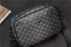 Lyxig handväska Herraxelväska Lädergitter Designer Crossbody-väskor för män Handväska Affärsväskor Messenger Man