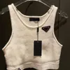 Women's Vest Sweaters Sleeveless Knits 22pp Fashion Tees Short Tops Style Slim Top Zipper Summer Casual Women Clothing S-L