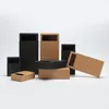 Confezione regalo rettangolare in cartone di lusso personalizzato Scatola di carta per stampa logo Kraft Paper Drawer Box