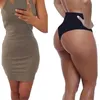 Women's Shapers Women High Waist Thongs Tummy Control Underwear 4 Bones Slimming BuLifter Body Shaper Booty Enhancer PantyWomen's