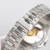 Classic Mens Watch Mécanique Automatique Montres automatiques Sapphire 40 mm Affiche de bracelet étanche Business Montre de Luxe Orologio Di Lusso