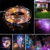 LED Solar Light Outdoor Waterdichte Fairy Garland String Lights Christmas Party Garden Solar Lamp Decoratie 10m