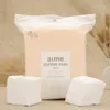 1000 pièces/sac tampons de coton cosmétiques démaquillant soie mince confortable doux Non-tissé visage propre lingettes pour ongles pas laisser tomber les débris soins de la peau