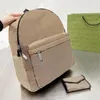 Kvinnors designer ryggsäckar för duk ryggsäck handväska lyxiga skolväskor tonårsflickor klassisk tryckning stor kapacitet hög kvalitet enhet