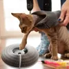 لعبة Cat Toys Paper Magic Organ Scratch Board مع جرس طحن Claw Claw Frame Play Scratching Toycat Toyscat