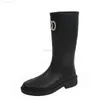 Designer Winter Boots Women Heel Dikke Sole enkel laarzen Brand Rubber Boots Y220811