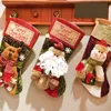 Merry Christmas Socks Christmas Tree Ornaments Sack Xmas Gift Candy Bag Cute Fabrics with Multiple Styles To Choose From