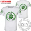 Comoros t-shirt numéro de nom des com t-shirt p o vêtements imprimé bricolage gratuit fait personnalisé non fondu tshirt jersey occasionnel 220611