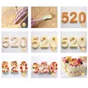 Numero Stampo per torta Strumenti per decorare Confeitaria Maker Compleanno Design Bakeware Pasticceria 10121416 pollici Lettera AMORE 220701