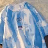 Women's T-Shirt Oversized Women's T-Shirts Tie-dye Printed Tshirts Harajuku Clothes Summer Tshirt Hip Hop Loose Streetwear Top Unisex Vi