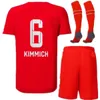 De Ligt Bayerns Munichs Lewandowski Soccer Jerseys 22 23 Gravenberch Sane Muller Davies Kimmich Football Top Shirts 남자 아이들 키트 Coman Bayern Jesey