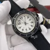 LMJLI - Mens Mekanik Saat 46mm Moda İş Saatleri Otomatik Takvim Kauçuk Kayış Kol saati