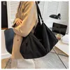 Evening Bags Casual Pillow Shoulder Bag Female Nylon Large Capacity Commute Women's 2022 Trend Solid Fashion Students Book BagEvening