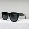 kedi göz sembolü güneş gözlükleri erkekler imza büyük çerçeve moda marka tasarımcısı güneş gözlükleri spr59w kadınlar vintage hip hop bufalo boynuz gözlük koleksiyonu