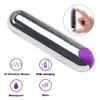 USB Powerful Bullet Vibrator G-spot Clitoris Breast Anus Massage Mini Strong Vibration Adult Products sexy Toys for Women sexyshop