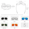 Kingseven Handmade Wood Sunglasses Polaris Mens Lunes UV400 Protection Mirror Mispies en bois Z5518 220611