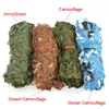 MILITAIRE CAMOUFLAGE NET CAMO NETTING LEGER Decoratie Netten schaduw Mesh Hunting Car Garden Outdoor Camping Tarp Tent Sun Shelter H220419