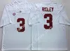 アメリカンカレッジフットボールウェアTua Tagovailoa Jersey Jaylen Waddle Najee Harris Jersey Cal Vin Ridley Mac Jones Jerseys 2022 NCAA Playoff Ala Alabama Crimson Tide St