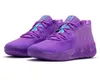 Ball MB1 Rick and Morty Men Basketball Shoes Sport Grey Red Purple Glimmer pink green blackShoe Trainner Sneakers