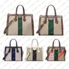 Ontwerper Handtas Ophidia Tote Bags Sacoche Shopping Tassen Schoudertas Vintage Zipper Handtassen Vrouwenfluiterij Satchels Messenger Luxe dame 524537