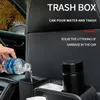 Organisateur de voiture en 1 siège de rangement multifonctionnel arrière porte-mouchoirs suspendu boîte poubelle poubelle tasse ordures CanCar