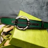 Cinturón de diseñador informal para mujer, cinturones de cuero genuino para hombre, cinturones con hebilla dorada y plateada, cinturones de cintura de lujo de 3,8 cm de ancho 2204076WU