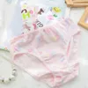 6st/pack mode nya babyflickor underkläder bomull trosor barn korta kort barn underbyxor grossist