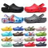 2022 Slippers Clogs Sandals Slip On Casual Beach Waterproof Shoes black white grey red men Classic Nursing Hospital Women Slippers Work Medical