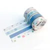 Gift Wrap School Office Supply Colorful Pricks Masking Tapes Journal Student Notebook Stickers Kids Diy Decorative Diary ScrapbookingGift Gigi