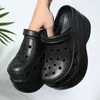 Sandals Super High 10cm Summer Women Slippers Platform Outdoor Clogs Thick Street Beach Flip Flops Garden Shoes 03GV3237704