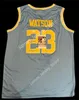 UCLAブルーインズバスケットボールペイトンワトソン＃23カレッジバスケットボールジャージーステッチ2022 NCAA