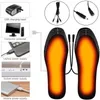 USB تسخين أحذية النعال الكهربائية وسادة الاحترار قدم المسد الدافئ حصيرة وسادة الجورب الشتاء في الهواء الطلق الرياضة التدفئة