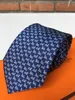 مصمم الأعمال TIE MENS Silk Necktie عالية الجودة Cravatta UOMO MALE BUSINESTIONSTIES LETTER LETTER OFFROIDER KRAWATTE مع BOX LUX269Q