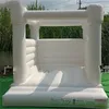 Matten 4x4m luchtuitkering springen opblaasbare bruiloft stuiteren 13ft buiten jumper kasteel witte kleur springkussen huis voor romantisch bruids feestevenement viering 790 e3