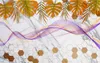 Plantas tropicales Marble 3d Fondos de pantalla Mural Mural Sigina de dormitorio Murales de decoración en los rollos de papel tapiz para paredes Papel de Parede decoración del hogar 3D