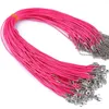 Korean Wax Cord Pendant Rope 1.5mm Colored Necklace wholesale