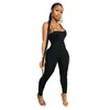 2022 Designer Womens Jumpsuits Sportswear Sexy Thread Verband Backless Rompers Mode Skinny BodySuit Clubwear9337915