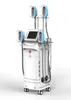 Tecnologia 360 CRYO congelamento de gordura 5 alças máquina de congelamento de gordura criolipólise com cavitação rf 40k e máquina de beleza com almofada a laser