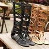 Gladiator Sandals Kobiety Flip Flops Flops Buty i kobieta 2022 Summer Flats Wedding Bride Chaussures220513