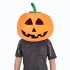 Pumpa Mascot Head Costume Christmas Halloween Fester Performance Dress Pumpkin Lantern Costume