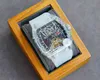 Designer Movement Watches Wrist Mens Mechanical Watch Business Fully Hollowed Out Automatic W Montre