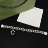 Letter Designer Necklace Chain Choker for Unisex Bracelets Gold Chain Supply Stainless Steel Charm Bracelet